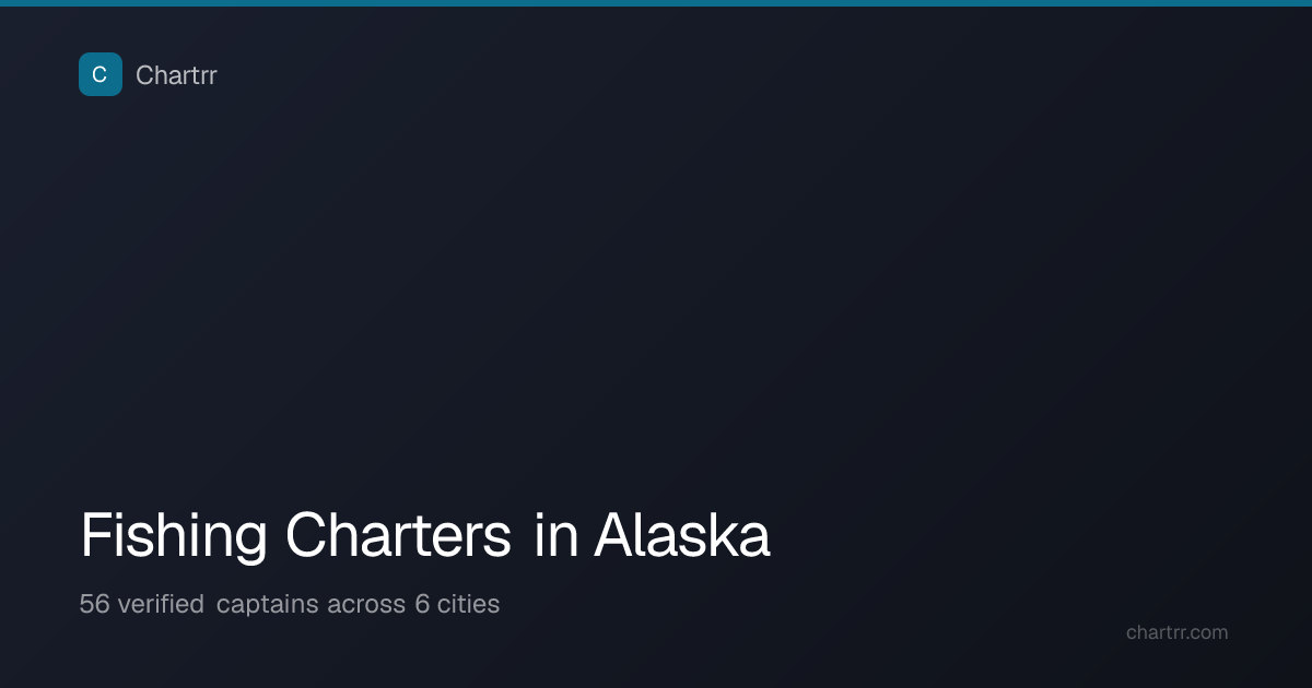 Fishing Charters in Alaska — 56 Captains | Chartrr